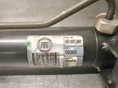 Автозапчастина б/у рульмова рейка для fiat doblo cargo 1.3 16v jtd cat посилання на oem iam 00518857960  51885796