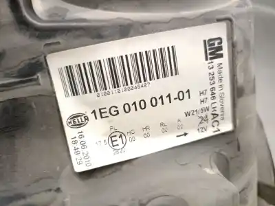 Автозапчастина б/у ліва фара для opel astra j (p10) 1.7 cdti (68) посилання на oem iam 1eg01001101  1216181