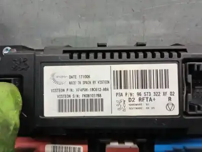 Pièce détachée automobile d'occasion commande de climatisation / chauffage pour peugeot 407 sw (6e_, 6d_) 2.0 hdi 135 références oem iam 96573322xf  6451sa
