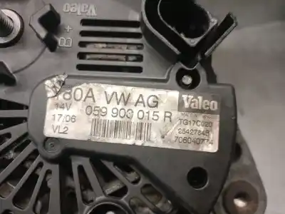 Автозапчастина б/у генератор для audi q7 (4lb) 3.0 tdi quattro посилання на oem iam 059903015r 2542784b valeo 059903015r