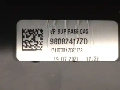 Автозапчастина б/у бардачок для opel vivaro c furgón (k0) 1.5 посилання на oem iam 98082417zd  98082417zd