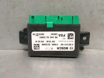 Tweedehands auto-onderdeel elektronische module voor opel vivaro c furgón (k0) 1.5 oem iam-referenties 9824532180