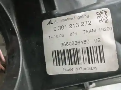 İkinci el araba yedek parçası sag far için peugeot 407 sw (6e_, 6d_) 2.0 hdi 135 oem iam referansları 9660236480  620690