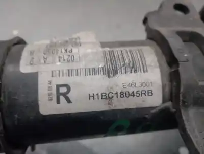 Second-hand car spare part front right shock absorber for ford fiesta vii (hj, hf) 1.0 ecoboost mhev oem iam references h1bc18045rb  h1bc18045rb