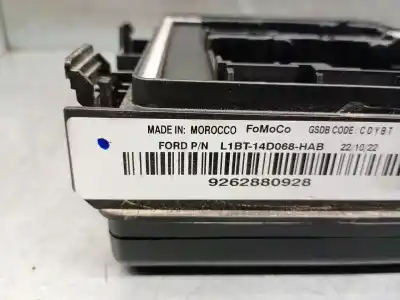 Second-hand car spare part fuse box unit for ford fiesta vii (hj, hf) 1.0 ecoboost mhev oem iam references l1bt14d068hab  l1bt14d068hab