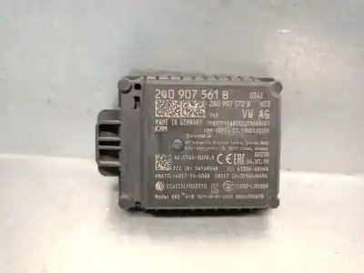 Peça sobressalente para automóvel em segunda mão módulo eletrônico por seat tarraco (kn2) 2.0 tsi 4drive referências oem iam 2q0907561b