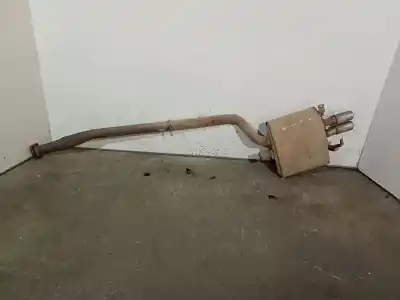 Peça sobressalente para automóvel em segunda mão escapamento traseiro por bmw serie 5 touring (e61) 2.5 cat referências oem iam 18307800338