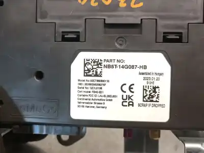 Second-hand car spare part electronic module for ford fiesta vii (hj, hf) 1.0 ecoboost mhev oem iam references nb5t  