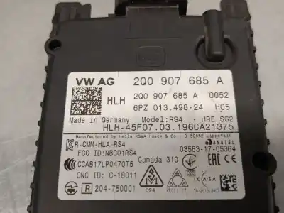 Second-hand car spare part electronic module for seat tarraco (kn2) 2.0 tsi 4drive oem iam references 2q0907685a  