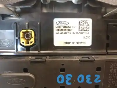 Peça sobressalente para automóvel em segunda mão display gps / multimídia por ford fiesta vii (hj, hf) 1.0 ecoboost mhev referências oem iam 18b955  l1bt18b955fc