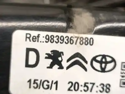 Second-hand car spare part support / sliding door guide for opel vivaro c furgón (k0) 1.5 oem iam references 9823714480  9823714480