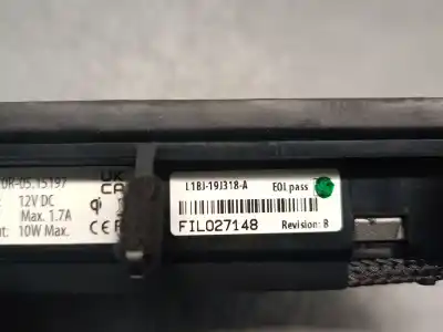 Peça sobressalente para automóvel em segunda mão módulo eletrônico por ford fiesta vii (hj, hf) 1.0 ecoboost mhev referências oem iam l1bj19j318a  