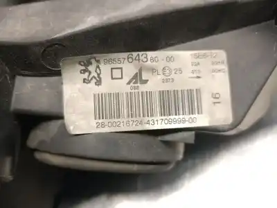 Pezzo di ricambio per auto di seconda mano faro anteriore sinistro per peugeot 307 break/sw (s2) 1.6 16v cat riferimenti oem iam 9655764380  620886