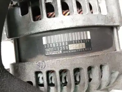 Автозапчастина б/у генератор для jeep compass (mp, m6, mv, m7) 1.3 посилання на oem iam 52083380  52083380