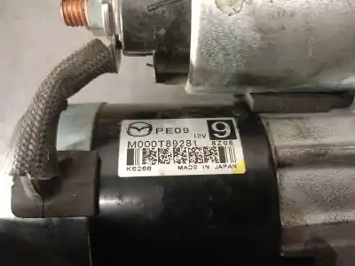 Pièce détachée automobile d'occasion démarreur de voiture pour mazda cx-5 (kf) 2.0 références oem iam pe0718400 m000t89281 mitsubishi pe0718400