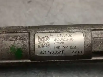 Автозапчастина б/у рульмова рейка для skoda rapid spaceback (nh1) 1.4 tdi посилання на oem iam 6c1423057r  6c1423057r