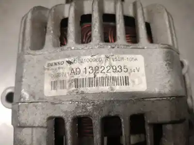 Автозапчастина б/у генератор для opel corsa d (s07) 1.3 cdti (l08, l68) посилання на oem iam 13222935  6204258