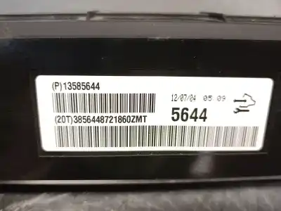 Pezzo di ricambio per auto di seconda mano modulo elettronico per opel insignia a (g09) 2.0 cdti (68) riferimenti oem iam 1358564  