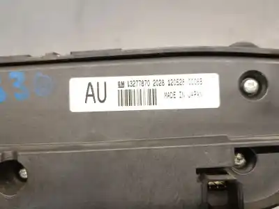 Автозапчастина б/у клімат-контроль для opel insignia a (g09) 2.0 cdti (68) посилання на oem iam 13277870  1822697