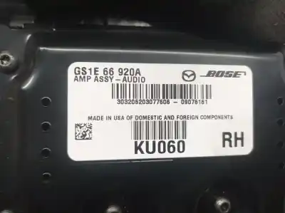 Автозапчастина б/у антенний підсилювач для mazda 6 hatchback (gh) 2.2 mzr-cd (gh10) посилання на oem iam gs1e66920a 09076161 gs1e66920a
