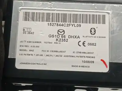 Pezzo di ricambio per auto di seconda mano modulo elettronico per mazda 6 hatchback (gh) 2.2 mzr-cd (gh10) riferimenti oem iam gs1d66dhxa  