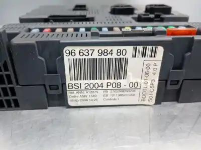 Second-hand car spare part fuse box unit for citroen c8 (ea_, eb_) 2.0 hdi oem iam references 9663798480  