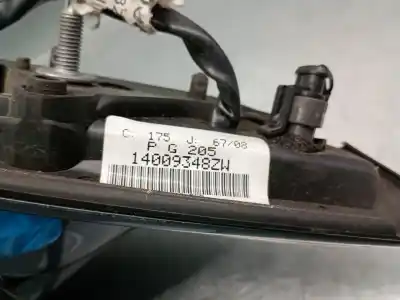 Peça sobressalente para automóvel em segunda mão espelho retrovisor esquerdo por citroen c8 (ea_, eb_) 2.0 hdi referências oem iam 14009348zw  8153fq