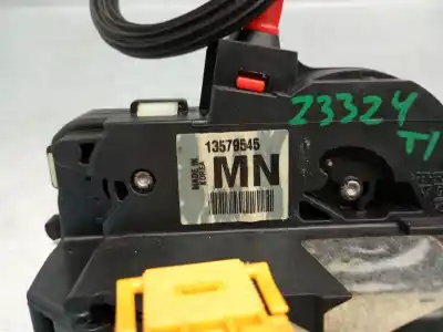 İkinci el araba yedek parçası sol arka kapi kilidi için opel mokka / mokka x (j13) 1.4 (_76) oem iam referansları 13579545  133998