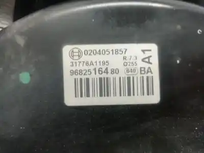 Second-hand car spare part brake servo for peugeot 307 break/sw (s2) 1.6 16v cat oem iam references 9682516480 0204051857 4535aa