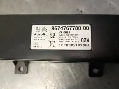 Peça sobressalente para automóvel em segunda mão módulo eletrônico por citroen ds5 2.0 hdi fap cat (rh02 / dw10cted4) referências oem iam 9674767780  9674767780