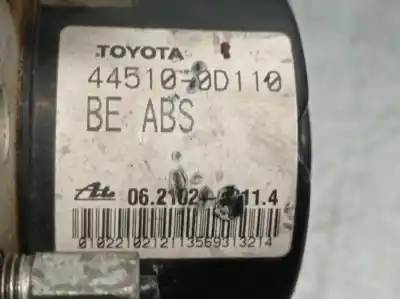 Автозапчастина б/у абс для toyota yaris (_p9_) 1.4 d-4d (nlp90_) посилання на oem iam 445100d110 06210212114 445100d110