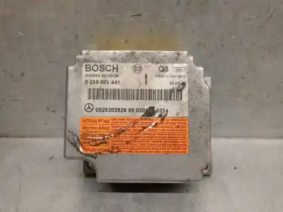 Автозапчастина б/у БЛОК УПРАВЛІННЯ ПОДУШКАМИ БЕЗПЕКИ для MERCEDES-BENZ CLASE E (W211) BERLINA 2.7 CDI CAT Посилання на OEM IAM 0028202926  