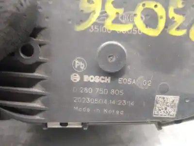 Автозапчастина б/у коробка метелика для kia stonic (yb) 1.2 cvvt посилання на oem iam 3510008050 0280750805 bosch 