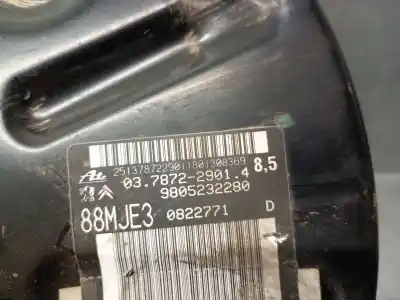 Second-hand car spare part brake servo for opel vivaro c furgón (k0) 1.5 oem iam references 9805232280  9805232280