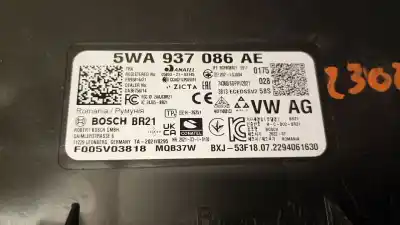 Second-hand car spare part electronic module for cupra formentor (km7) 1.5 tsi oem iam references 5wa937086ae  5wa937086ae