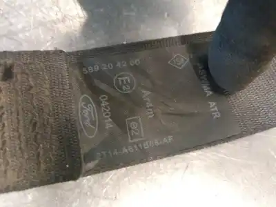 Автозапчастина б/у задній правий ремін безпеки для ford transit connect (tc7) 1.8 tdci cat посилання на oem iam 2t14a611b69af  4416663