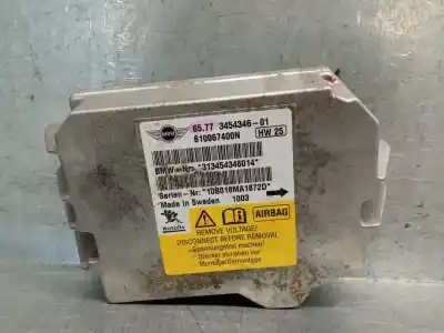 Recambio de automóvil de segunda mano de CENTRALITA AIRBAG para MINI MINI CLUBMAN (R55)  referencias OEM IAM 65773454346 313454346014 10B18MA1872D