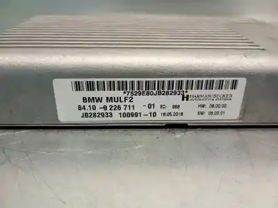 Peça sobressalente para automóvel em segunda mão módulo eletrónico antena por bmw 5 (e60) 535 d referências oem iam 84109226711  84109226711