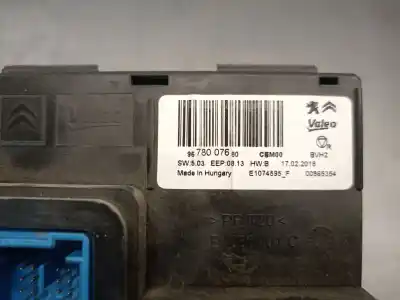 Second-hand car spare part electronic module for citroen c4 cactus 1.6 bluehdi 100 oem iam references 9678007680  