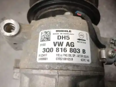 Peça sobressalente para automóvel em segunda mão compressor de ar condicionado a/a a/c por cupra formentor (km7) 1.5 tsi referências oem iam 3q0816803b  3q0816803d