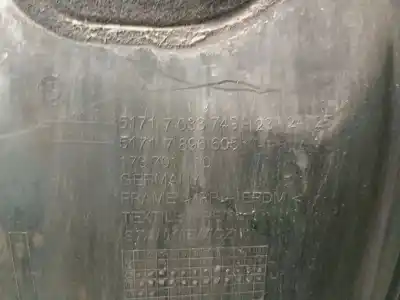 Peça sobressalente para automóvel em segunda mão cave de roda dianteira esquerda por bmw 5 (e60) 535 d referências oem iam 51717033749 cesta 34 - c 51717033749