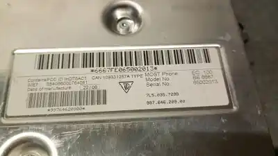 Second-hand car spare part electronic module for porsche cayenne (9pa) 3.2 oem iam references 7l5035729b  7l5035729b