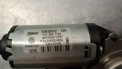 Автозапчастина б/у двигатель заднього склоочисника для porsche cayenne (9pa) 3.2 посилання на oem iam 7l0955712c 53032612 valeo 95562808004
