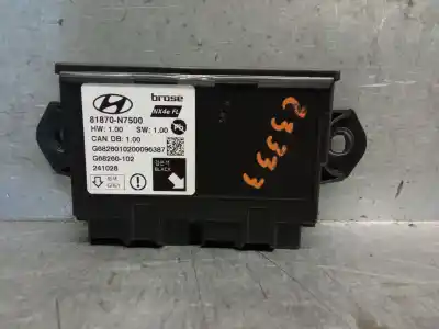 Pièce détachée automobile d'occasion  pour HYUNDAI TUCSON HYBRID  Références OEM IAM 81870N7500 G68260102 241028
