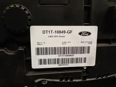 Автозапчастина б/у панель інструментів для ford transit connect v408 furgoneta/monovolumen 1.6 tdci посилання на oem iam dt1t10849gf  2005173 Автозапчастина б/у панель інструментів для ford transit connect v408 furgoneta/monovolumen 1.6 tdci посилання на oem iam dt1t10849gf  2005173