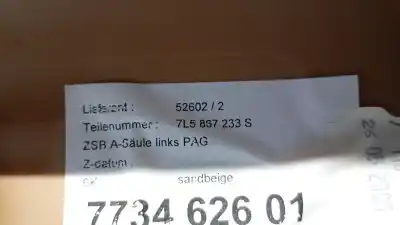 Автозапчастина б/у молдинг для porsche cayenne (9pa) 3.2 посилання на oem iam 7l5867233s  95555518304
