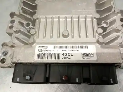 Автозапчастина б/у ебу контролер двигуна для ford s-max (ca1) 2.0 tdci cat посилання на oem iam 6g9112a650el 5ws40402l siemens 