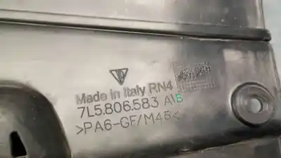 Peça sobressalente para automóvel em segunda mão molduras frontais por porsche cayenne (9pa) 3.2 referências oem iam 7l5806583a  7l5806583a