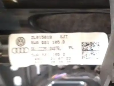 Peça sobressalente para automóvel em segunda mão assento dianteiro esquerdo por cupra formentor (km7) 1.5 tsi referências oem iam 5wa881105d  