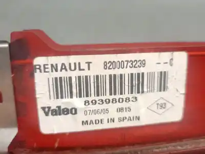 Автозапчастина б/у центральний гампов для renault grand scénic ii (jm0/1_) 1.9 dci (jm0g jm12 jm1g jm2c) посилання на oem iam 8200073239 89398083 valeo 8200073239